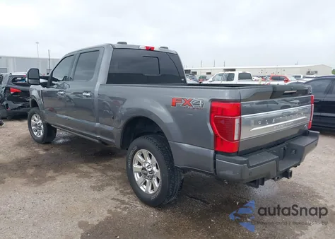 2021 Ford F-250 Platinum z USA, uszkodzony, nr VIN 1FT7W2BN5MEC19921